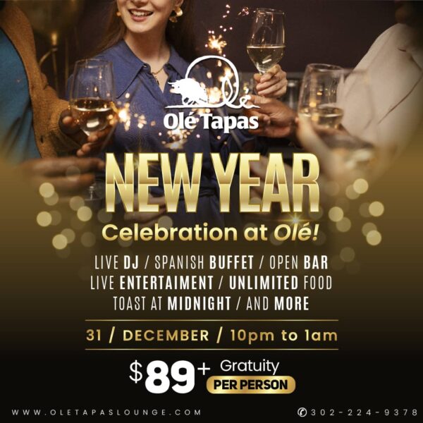 NEW YEAR Celebration at OLE (adults and kids)